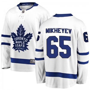 Fanatics Branded Ilya Mikheyev Toronto Maple Leafs Youth Breakaway Away Jersey - White