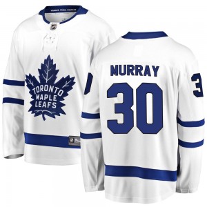 Fanatics Branded Matt Murray Toronto Maple Leafs Youth Breakaway Away Jersey - White
