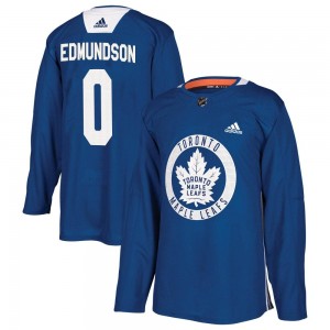 Adidas Joel Edmundson Toronto Maple Leafs Men's Authentic Practice Jersey - Royal