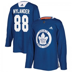 Adidas William Nylander Toronto Maple Leafs Men's Authentic Practice Jersey - Royal