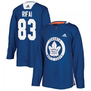Adidas Marshall Rifai Toronto Maple Leafs Men's Authentic Practice Jersey - Royal