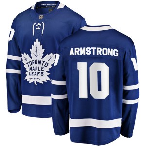 Fanatics Branded George Armstrong Toronto Maple Leafs Men's Breakaway Home Jersey - Blue
