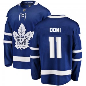 Fanatics Branded Max Domi Toronto Maple Leafs Men's Breakaway Home Jersey - Blue
