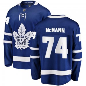 Fanatics Branded Bobby McMann Toronto Maple Leafs Men's Breakaway Home Jersey - Blue