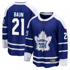 Fanatics Branded Bobby Baun Toronto Maple Leafs Men's Breakaway Special Edition 2.0 Jersey - Royal