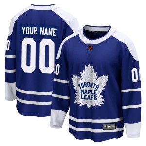 Fanatics Branded Custom Toronto Maple Leafs Men's Custom Breakaway Special Edition 2.0 Jersey - Royal