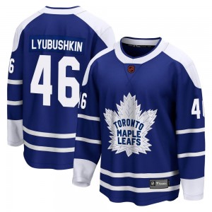 Fanatics Branded Ilya Lyubushkin Toronto Maple Leafs Men's Breakaway Special Edition 2.0 Jersey - Royal