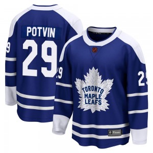Fanatics Branded Felix Potvin Toronto Maple Leafs Men's Breakaway Special Edition 2.0 Jersey - Royal