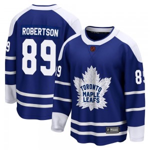 Fanatics Branded Nicholas Robertson Toronto Maple Leafs Men's Breakaway Special Edition 2.0 Jersey - Royal