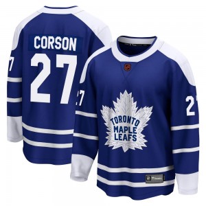 Fanatics Branded Shayne Corson Toronto Maple Leafs Youth Breakaway Special Edition 2.0 Jersey - Royal