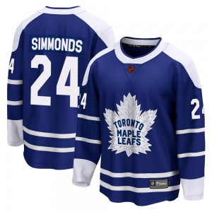 Fanatics Branded Wayne Simmonds Toronto Maple Leafs Youth Breakaway Special Edition 2.0 Jersey - Royal