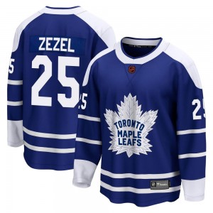 Fanatics Branded Peter Zezel Toronto Maple Leafs Youth Breakaway Special Edition 2.0 Jersey - Royal