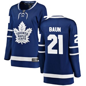 Fanatics Branded Bobby Baun Toronto Maple Leafs Women's Breakaway Home Jersey - Blue