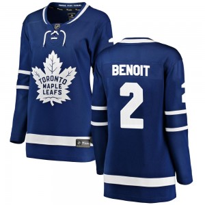 Fanatics Branded Simon Benoit Toronto Maple Leafs Women's Breakaway Home Jersey - Blue