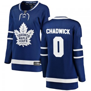 Fanatics Branded Noah Chadwick Toronto Maple Leafs Women's Breakaway Home Jersey - Blue