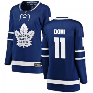 Fanatics Branded Max Domi Toronto Maple Leafs Women's Breakaway Home Jersey - Blue