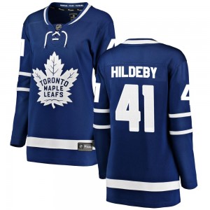 Fanatics Branded Dennis Hildeby Toronto Maple Leafs Women's Breakaway Home Jersey - Blue