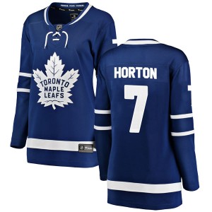 Fanatics Branded Tim Horton Toronto Maple Leafs Women's Breakaway Home Jersey - Blue