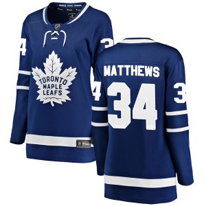 Fanatics Branded Auston Matthews Toronto Maple Leafs Women's Breakaway Home Jersey - Blue