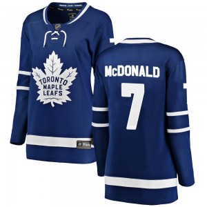 Fanatics Branded Lanny McDonald Toronto Maple Leafs Women's Breakaway Home Jersey - Blue