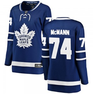 Fanatics Branded Bobby McMann Toronto Maple Leafs Women's Breakaway Home Jersey - Blue