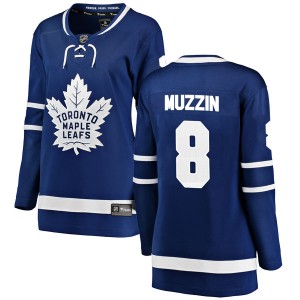 Fanatics Branded Jake Muzzin Toronto Maple Leafs Women's Breakaway Home Jersey - Blue