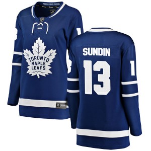 Fanatics Branded Mats Sundin Toronto Maple Leafs Women's Breakaway Home Jersey - Blue