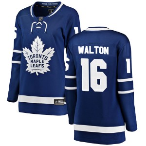 Fanatics Branded Mike Walton Toronto Maple Leafs Women's Breakaway Home Jersey - Blue