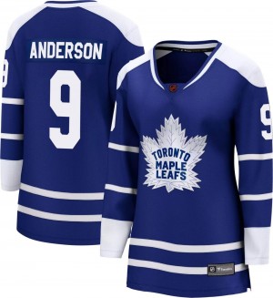 Fanatics Branded Glenn Anderson Toronto Maple Leafs Women's Breakaway Special Edition 2.0 Jersey - Royal