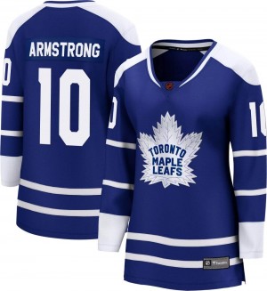 Fanatics Branded George Armstrong Toronto Maple Leafs Women's Breakaway Special Edition 2.0 Jersey - Royal