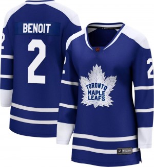 Fanatics Branded Simon Benoit Toronto Maple Leafs Women's Breakaway Special Edition 2.0 Jersey - Royal