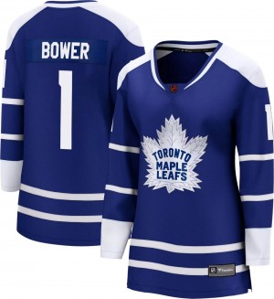 Fanatics Branded Johnny Bower Toronto Maple Leafs Women's Breakaway Special Edition 2.0 Jersey - Royal