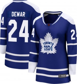 Fanatics Branded Connor Dewar Toronto Maple Leafs Women's Breakaway Special Edition 2.0 Jersey - Royal