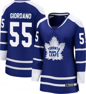 Fanatics Branded Mark Giordano Toronto Maple Leafs Women's Breakaway Special Edition 2.0 Jersey - Royal
