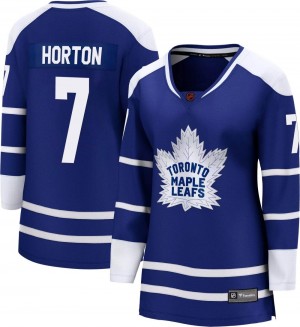 Fanatics Branded Tim Horton Toronto Maple Leafs Women's Breakaway Special Edition 2.0 Jersey - Royal