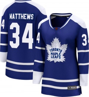 Fanatics Branded Auston Matthews Toronto Maple Leafs Women's Breakaway Special Edition 2.0 Jersey - Royal