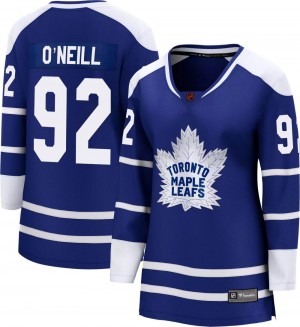 Fanatics Branded Jeff O'neill Toronto Maple Leafs Women's Breakaway Special Edition 2.0 Jersey - Royal