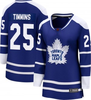 Fanatics Branded Conor Timmins Toronto Maple Leafs Women's Breakaway Special Edition 2.0 Jersey - Royal