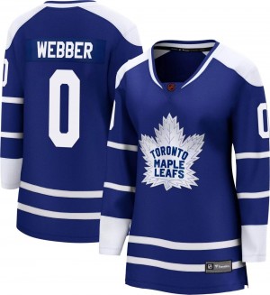 Fanatics Branded Cade Webber Toronto Maple Leafs Women's Breakaway Special Edition 2.0 Jersey - Royal