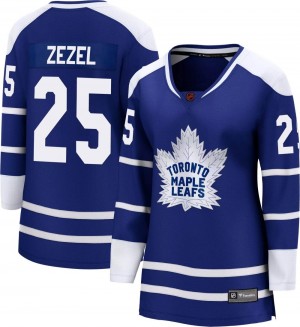 Fanatics Branded Peter Zezel Toronto Maple Leafs Women's Breakaway Special Edition 2.0 Jersey - Royal