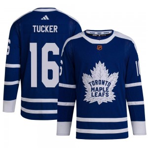 Adidas Darcy Tucker Toronto Maple Leafs Youth Authentic Reverse Retro 2.0 Jersey - Royal