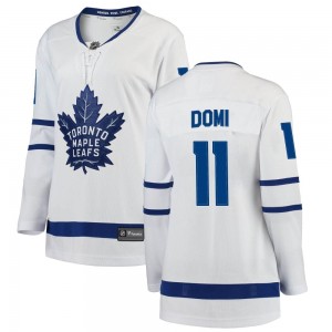 Fanatics Branded Max Domi Toronto Maple Leafs Women's Breakaway Away Jersey - White