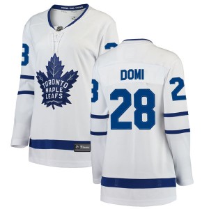 Fanatics Branded Tie Domi Toronto Maple Leafs Women's Breakaway Away Jersey - White