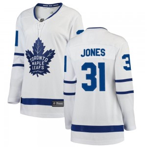 Fanatics Branded Martin Jones Toronto Maple Leafs Women's Breakaway Away Jersey - White
