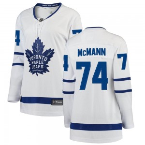 Fanatics Branded Bobby McMann Toronto Maple Leafs Women's Breakaway Away Jersey - White