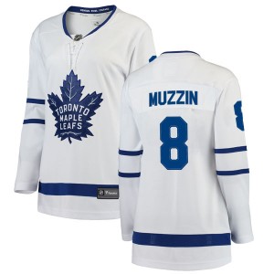 Fanatics Branded Jake Muzzin Toronto Maple Leafs Women's Breakaway Away Jersey - White