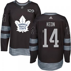 Dave Keon Toronto Maple Leafs Men's Authentic 1917- 100th Anniversary Jersey - Black