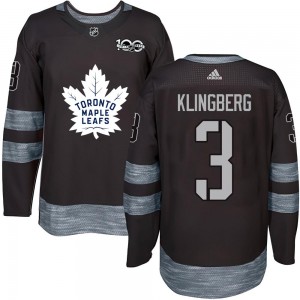 John Klingberg Toronto Maple Leafs Men's Authentic 1917- 100th Anniversary Jersey - Black