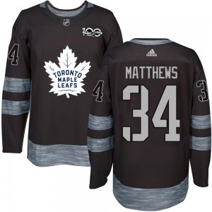 Auston Matthews Toronto Maple Leafs Men's Authentic 1917- 100th Anniversary Jersey - Black