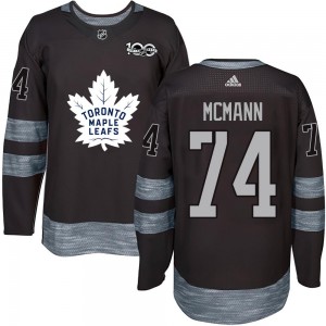 Bobby McMann Toronto Maple Leafs Men's Authentic 1917- 100th Anniversary Jersey - Black